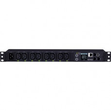 CyberPower PDU81005 Switched Metered-by-Outlet PDU, 100-240V, 20A, 8 Outlets (C13), 1U Rackmount - IEC 60320 C20 - 8 x IEC 60320 C13 - 120 V AC, 230 V AC - Network (RJ-45) - 1U - Rack Mount PDU81005