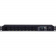 CyberPower PDU81006 Switched Metered-by-Outlet PDU, 200-240V, 20A, 8 Outlets (C13), 1U Rackmount - NEMA L6-20P - 8 x IEC 60320 C13 - 230 V AC - Network (RJ-45) - 1U - Rack Mount PDU81006