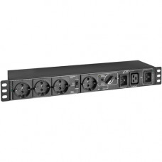 Tripp Lite PDUBHV20D 4-Outlets PDU - Manual Bypass - IEC 60320 C20, CEE 7/4 (Schuko) - 4 x Schuko CEE 7/7 - 230 V AC - 2U - Horizontal - Wall-mountable, Rack-mountable - Hot-swappable PDUBHV20D
