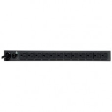 Tripp Lite PDU Metered 120V 15A 5-15R 13 Outlet 5-15P Horizontal 1URM 6ft Cord - NEMA 5-15P - 13 x NEMA 5-15R - RoHS Compliance PDUMH15-6