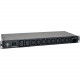 Tripp Lite PDU Metered 200V-240V 16A IEC-309 8 C13; 2 C19 Horizontal 1URM - Blue (2P+E) - 2 x IEC 60320 C19, 8 x IEC 60320 C13 - 200 V AC, 220 V AC, 230 V AC, 240 V AC - 3.84 kVA - 1U Horizontal Rackmount - RoHS Compliance PDUMH16HV