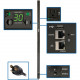 Tripp Lite PDU Switched 120V 30A 24 5-15/20R L5-30P LX Interface 0URM TAA - Switched - NEMA L5-30P - 24 x NEMA 5-15/20R - 120 V AC - 0U - Vertical - Rack Mount - Rack-mountable - TAA Compliant - TAA Compliance PDUMVR30NETLX
