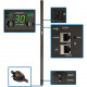 Tripp Lite 24-Outlets PDU - Monitored - NEMA L5-30P - 24 x NEMA 5-15/20R - 120 V AC - Network (RJ-45) - 0U - Vertical - Rack-mountable - TAA Compliant - TAA Compliance PDUNVR30LX