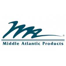 Middle Atlantic Products Front & Rear Door - Steel - Black, Smoke, Transparent - 12U Rack Height - 2 Pack E12DK