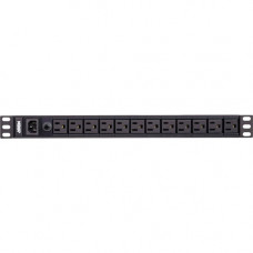 ATEN PE0112 12-Outlet PDU - Basic - NEMA 5-15P - 12 x NEMA 5-15R - 120 V AC - 1U - Vertical - Rack Mount - Rack-mountable PE0112A