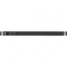 ATEN NRGence 16-Outlets PDU - Basic - NEMA L5-20P, NEMA 5-20P - 16 x NEMA 5-20R - 120 V AC - 0U - Rack-mountable PE0216SA