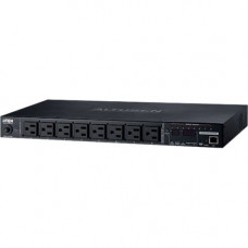 ATEN PE6108A 8-Outlets PDU-TAA Compliant - 8 x NEMA 5-15R - 120 V AC - 1440 W - Network (RJ-45) - 1U - Rack-mountable - RoHS, WEEE Compliance PE6108A