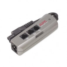 APC SurgeArrest Notebook Pro C6 w/TEL/NET - Surge protector - AC 120 V - output connectors: 1 - silver PNOTEPROC6