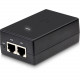 UBIQUITI POE-24-24W PoE Injector - 120 V AC, 230 V AC Input - 24 V DC, 1 A Output - 24 W POE-24-24W-5P