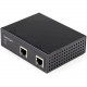 Startech.Com Industrial Gigabit PoE Extender - 60W 802.3bt PoE++ 100m/330ft - Power Over Ethernet Network Range Extender - IP-30 Hardened - Gigabit PoE Extender extends a power source by 100m to PD devices; Cascade 4 Power over Ethernet/PoE+ network exten