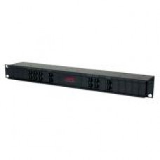 APC - Surge protector (rack-mountable) - 1U - 19" - black - for P/N: AR106SH4, AR106SH6, AR109SH4, AR109SH6, AR112SH4, AR112SH6 PRM24