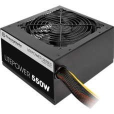 Thermaltake Litepower 550W - ATX12V/EPS12V - 230 V AC, 120 V AC Input Voltage - 3.3 V DC, 5 V DC, 12 V DC, 12 V DC, 5 V DC Output Voltage - 1 Fans - Internal - 80% Efficiency - 550 W PS-LTP-0550NNCNUS-F