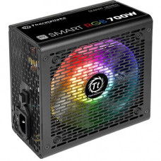 Thermaltake Smart SPR-700AH2NK-1 Power Supply - Internal - 120 V AC, 230 V AC Input - 700 W / 3.3 V DC, 5 V DC, 12 V DC, 12 V DC, 5 V DC - 1 +12V Rails - 1 Fan(s) - 87% Efficiency PS-SPR-0700NHFAWU-1