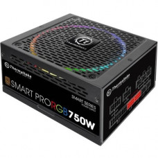 Thermaltake Smart Pro RGB 750W Bronze Fully Modular - ATX12V/EPS12V - 120 V AC, 230 V AC Input Voltage - 3.3 V DC, 5 V DC, 12 V DC, 12 V DC, 5 V DC Output Voltage - 1 Fans - Internal - Modular - 85% Efficiency - 750 W PS-SPR-0750FPCBUS-R