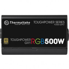 Thermaltake Toughpower GX1 TP-500AH2NKG Power Supply - Internal - 120 V AC, 230 V AC Input - 500 W / 3.3 V DC, 5 V DC, 12 V DC, 12 V DC, 5 V DC - 1 +12V Rails - 1 Fan(s) - 90% Efficiency PS-TPD-0500NHFAGU-1