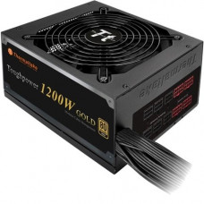 Thermaltake Toughpower ATX12V & EPS12V Power Supply - Internal - 120 V AC, 230 V AC Input - 1200 W / 3.3 V DC, 5 V DC, 12 V DC, -12 V DC, 5 V DC - Active PFC - 1 +12V Rails - 1 Fan(s) - 92% Efficiency - 80 Plus Gold, T&#220;V Rheinland Compliance-