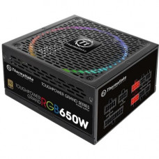 Thermaltake Toughpower Grand RGB 650W Gold Fully Modular - Internal - 120 V AC, 230 V AC Input - 650 W / 3.3 V DC, 5 V DC, 12 V DC, 12 V DC, 5 V DC - 1 +12V Rails - 1 Fan(s) - 90% Efficiency PS-TPG-0650FPCGUS-R