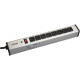 Black Box Power Strip - 8-Outlet, 15-ft. Cord - 8 x AC Power - 15 ft Cord - 120 V AC Voltage PS167A-R2