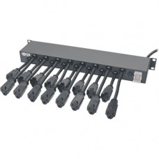 Tripp Lite Rack Mount AC Charger Power Strip 16 outlets 15 &#39;&#39; cord 1U - NEMA 5-15P - 16 x NEMA 5-15R - 15 ft Cord - 15 A Current - 120 V AC Voltage - Rack-mountable - TAA Compliance PS1916D1U