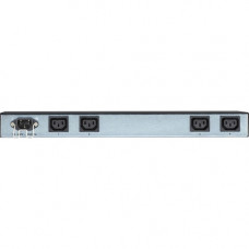 Black Box 4-Outlets PDU - IEC 60320 C14 - 4 x IEC 60320 C13 - 230 V AC - Network (RJ-45) - 1U/2U - Horizontal - Rack-mountable - TAA Compliant PS581A-R2