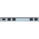 Black Box 4-Outlets PDU - IEC 60320 C14 - 4 x IEC 60320 C13 - 230 V AC - Network (RJ-45) - 1U/2U - Horizontal - Rack-mountable - TAA Compliant PS581A-R2