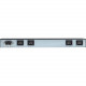 Black Box 4-Outlets PDU - IEC 60320 C14 - 4 x IEC 60320 C13 - 230 V AC - Network (RJ-45) - 1U/2U - Horizontal - Rack-mountable - TAA Compliant PS581A-R2