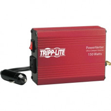 Tripp Lite Portable Auto Inverter 150W 12V DC to 120V AC 1 Outlet 5-15R - 12V DC - 120V AC - Continuous Power:150W - TAA Compliance PV150
