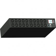 Raritan PX3-5440CR 20-Outlets PDU - Monitored/Switched - IEC 60320 C20 (2P3W) - 20 x IEC 60320 C13 - 230 V AC - Network (RJ-45) - 2U - Horizontal - Rack Mount - Rack-mountable - TAA Compliance PX3-5440CR