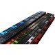 Raritan 30-Outlet PDU - 24 x IEC 60320 C13, 6 x IEC 60320 C19 - 230 V AC - 8600 W - 0U - Rack Mount - TAA Compliance PX3-5665V-C5