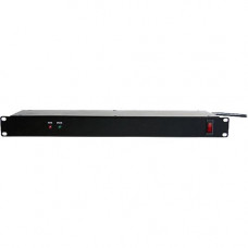 Startech.Com Rackmount PDU with 8 Outlets with Surge Protection - 19in Power Distribution Unit - 1U - NEMA 5-15P - 8 x NEMA 5-15R - 120 V AC - 1U - Horizontal - Rack-mountable RKPW081915