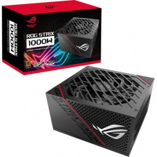 Asus ROG Strix 1000W Power Supply - Internal - 120 V AC, 230 V AC Input - 1000 W / 3.3 V DC, 5 V DC, 12 V DC, 12 V DC, 5 V DC - 1 Fan(s) ROG-STRIX-1000G