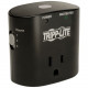 Tripp Lite Surge Protector Wallmount Direct Plug In 1 Outlet with Timer - 1 x NEMA 5-15P - 1875 VA - 350 J - 120 V AC Input - RoHS Compliance SK10TG