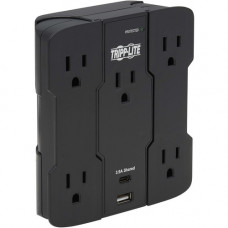 Tripp Lite Safe-IT SK5BUCAM 5-Outlet Surge Suppressor/Protector - 5 x NEMA 5-15R, 2 x USB - 1875 VA - 1050 J - 120 V AC Input SK5BUCAM