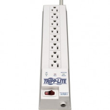 Tripp Lite Surge Protector Power Strip 120V 8 Outlet 8&#39;&#39; Cord 1080 Joule - Receptacles: 8 x NEMA 5-15R - 1080J - TAA Compliance SK6-6
