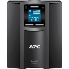 APC Smart-UPS C 1000VA LCD - UPS - AC 230 V - 600 Watt - 1000 VA - USB - output connectors: 8 - black - for P/N: AR3103, AR3103SP, AR3106SP, AR3357X674 SMC1000I