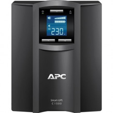 APC Smart-UPS C 1500VA LCD - UPS - AC 230 V - 900 Watt - 1500 VA - USB - output connectors: 8 - black - for P/N: AR3103, AR3103SP, AR3106SP, AR3357X674 SMC1500I