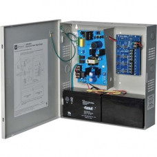 Altronix 4 Fused Outputs Supervised Power Supply/Charger. 12/24VDC @ 4A. Grey Encl. - Wall Mount - 110 V AC, 220 V AC Input - TAA Compliance SMP5PMP4