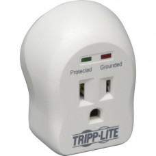 Tripp Lite Surge Protector Wallmount Direct Plug In 120V 1 Outlet 600 Joule - Receptacles: 1 x NEMA 5-15R - 600J SPIKECUBE