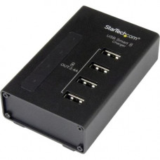 Startech.Com 4-Port Charging Station for USB Devices - 48W/9.6A - 48 W Output Power - 120 V AC, 230 V AC Input Voltage - 12 V DC Output Voltage - 9.60 A Output Current - USB ST4CU424