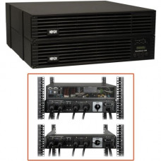 Tripp Lite UPS Smart Online 6000VA 5400W Rackmount 6kVA 200-240V USB DB9 Manual Bypass Hot Swap 4URM - 4U Rack/Tower - 6 Hour Recharge - 2 Minute Stand-by - 230 V AC Input - 200 V AC, 208 V AC, 240 V AC Output - 2 x NEMA L6-30R, 2 x NEMA L6-20R - RoHS, TA