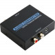 SYBA IO Crest Digital to Analog Audio Converter - Easily convert Coaxial or Toslink digital audio signals to analog L/R audio. Easy to connect and setup in a small compact form. Allows for use with alternate external device such as an amplifier utilizing 