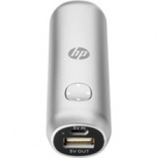 HP 2600 Power Pack - For Notebook, Smartphone, Tablet PC, USB Device - Lithium Ion (Li-Ion) - 2600 mAh - 1 A - 5 V DC Output - 5 V DC Input - 2 T7U13AA #ABL