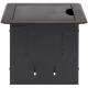 Kramer Enclosure - Black Anodized Aluminum Top - Desk Mountable, Tabletop TBUS-1AXL(B)