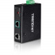 Trendnet Industrial Gigabit UPoE Splitter - 48 V DC Output - 1 UPoE Input Port(s) - 1 Gigabit Ethernet Output Port(s) - TAA Compliance TI-SG104