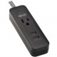 Tripp Lite Protect It! TLP104USB 1-Outlet Surge Suppressor/Protector - 1 x NEMA 5-15R, 2 x USB - 1800 VA - 450 J - 120 V AC Input TLP104USB