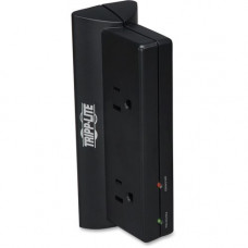 Tripp Lite Surge Protector Wallmount Direct Plug In 120V 4 Outlet 720 Joules - 4 x NEMA 5-15R - 720 J - 120 V AC Input - 120 V AC Output - TAA Compliance TLP4BK