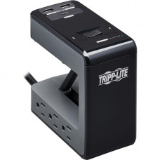 Tripp Lite Safe-IT TLP648UCBAM 9-Outlets Surge Suppressor/Protector - 6 x NEMA 5-15R, 3 x USB - 1800 VA - 1080 J - 120 V AC Input TLP648UCBAM