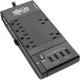 Tripp Lite Surge Protector Power Strip 6-Outlet w/4 USB Charging/Sync Ports - 6 x NEMA 5-15R, 4 x USB - 1800 VA - 1080 J - 120 V AC Input TLP66USBR