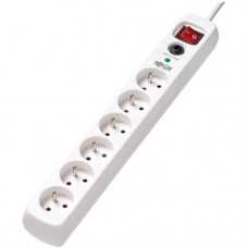 Tripp Lite TLP6F18 6-Outlet Surge Suppressor/Protector - 6 x Type E (FR) - 250 J - 230 V AC Input TLP6F18