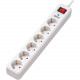 Tripp Lite TLP6G18 6-Outlet Surge Suppressor/Protector - 6 x Schuko Type F - 250 J - 230 V AC Input TLP6G18